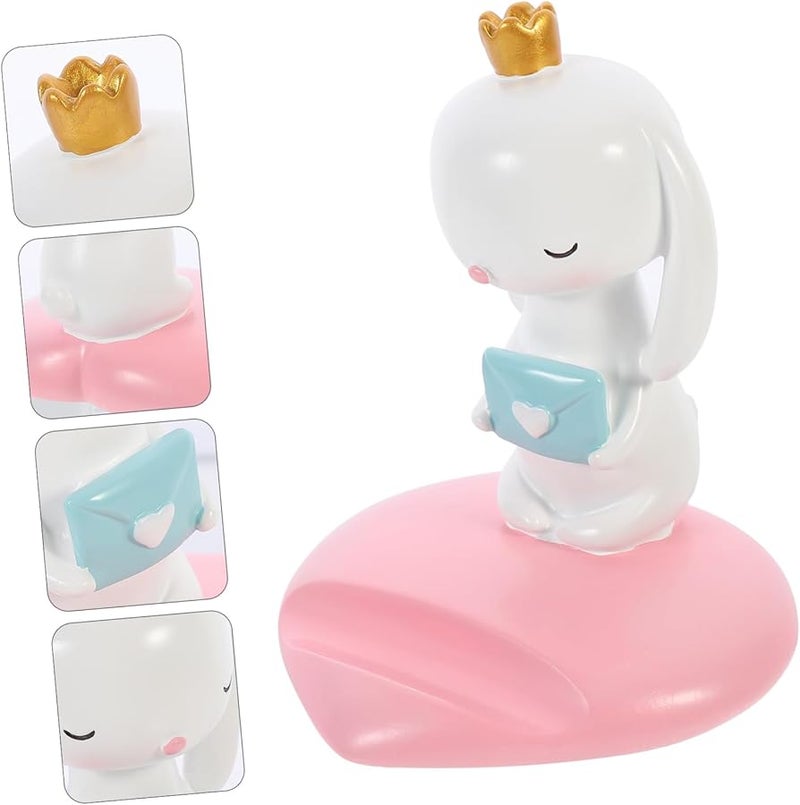 Cartoon Rabbit Phone Stand Holder For Desktop Home Office Nightstand All Mobile Devices - Image 4